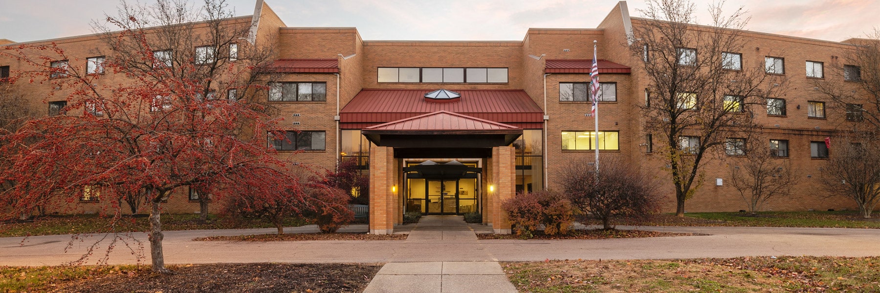 Outside front view of Norwood Post Acute